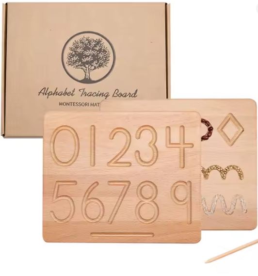 Montessori traceerbord - dubbelzijdig