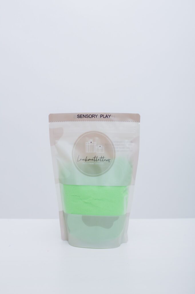 Kinetisch zand (500g) - groen