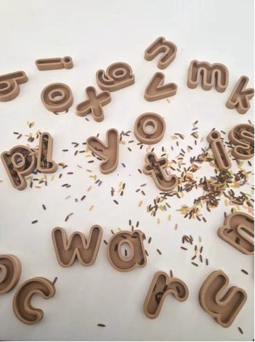 Leesletters vulvormen