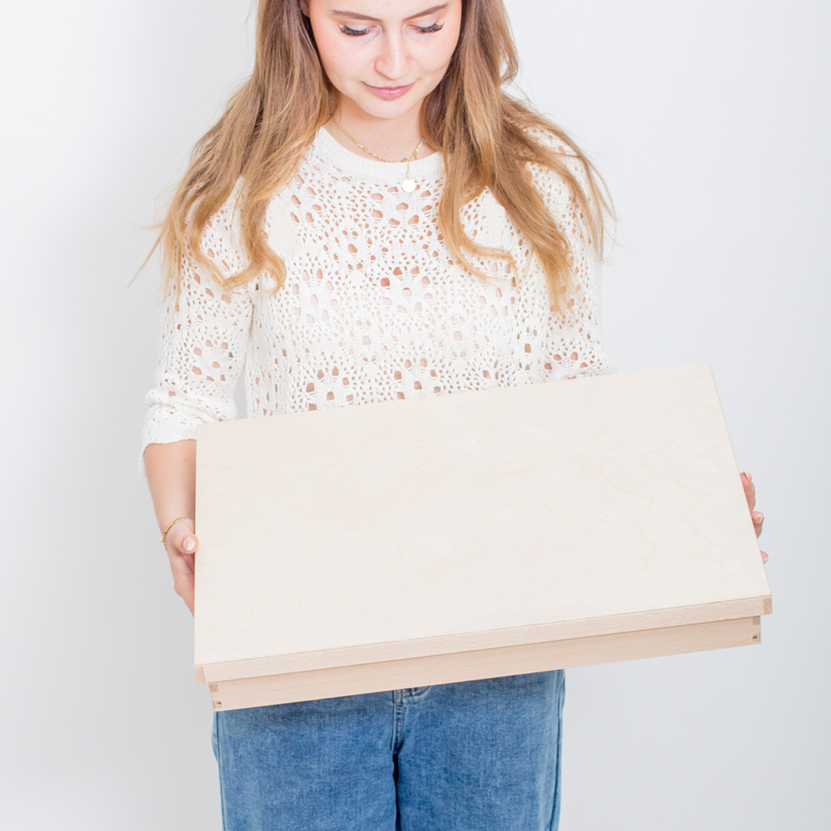 Houten speelbak (personalisatie mogelijk)