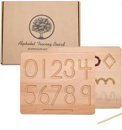 Montessori traceerbord - dubbelzijdig
