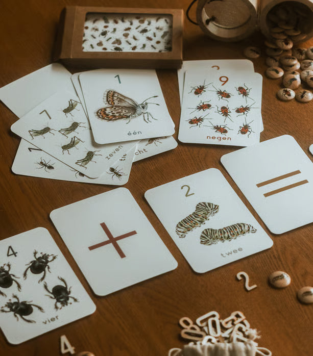 Kriebelige cijferkaarten