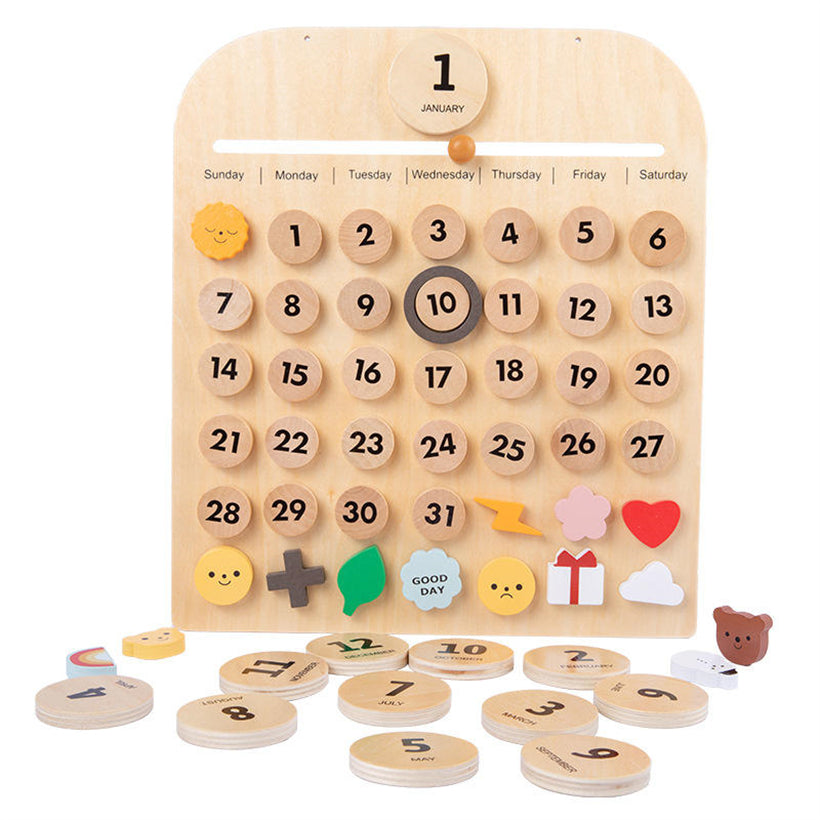 Houten kalender