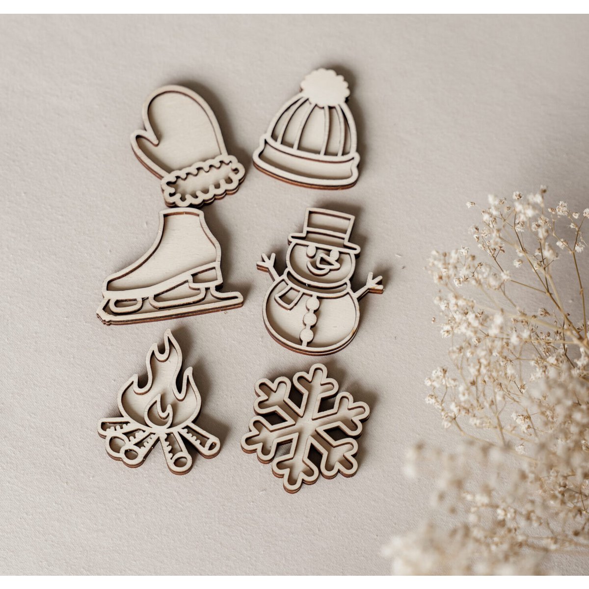 Set kleine vultrays - winter