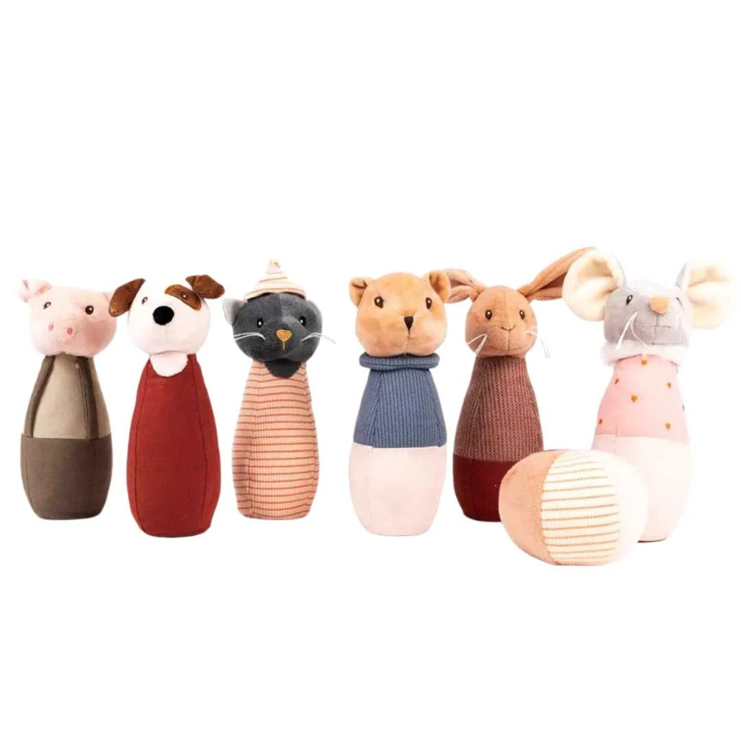 Kegelspel dierenvrienden - Egmont Toys